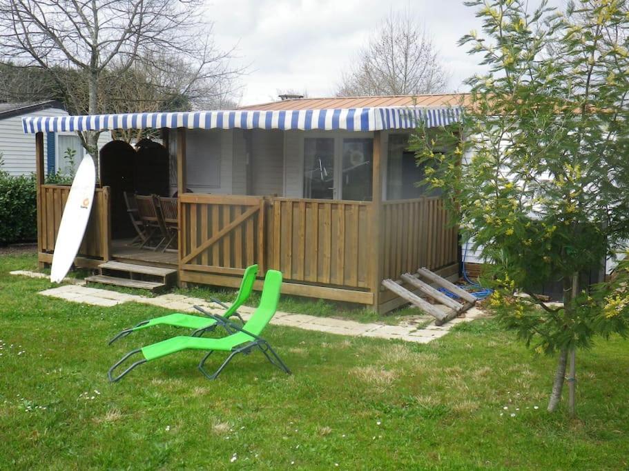 Mobil Home Sur La Cote Landaise Saint-Julien-en-Born Kültér fotó